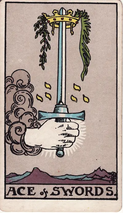 Ace of Swords tarot card