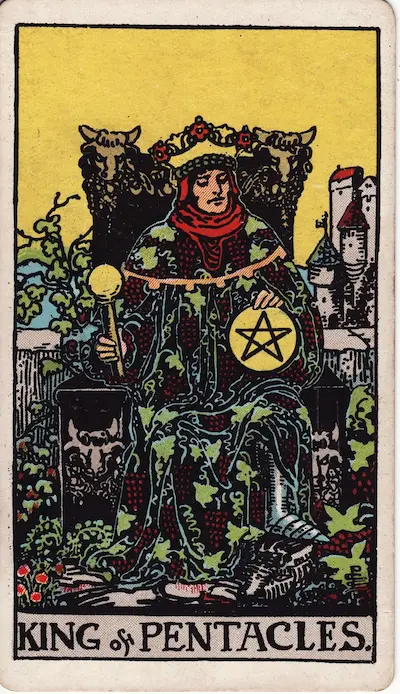 King of Pentacles tarot card