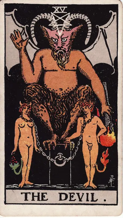 The Devil tarot card