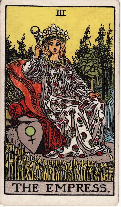 The Empress tarot card