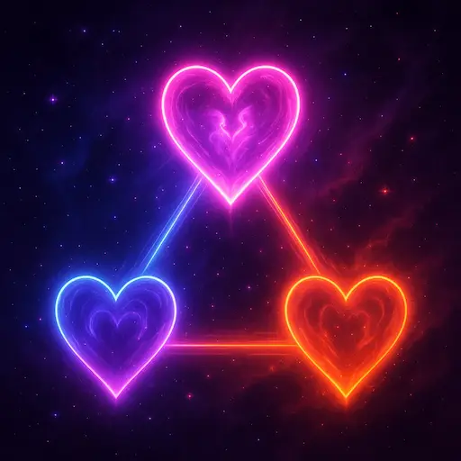 Lover’s Triangle Tarot