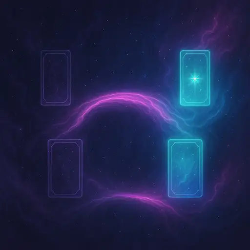 The Bridge Tarot Spread — move from problem to solution