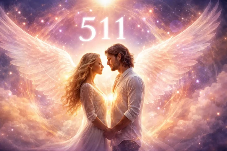 511 angel number twin flame meaning illustration showing separation, reunion, change, and spiritual transition