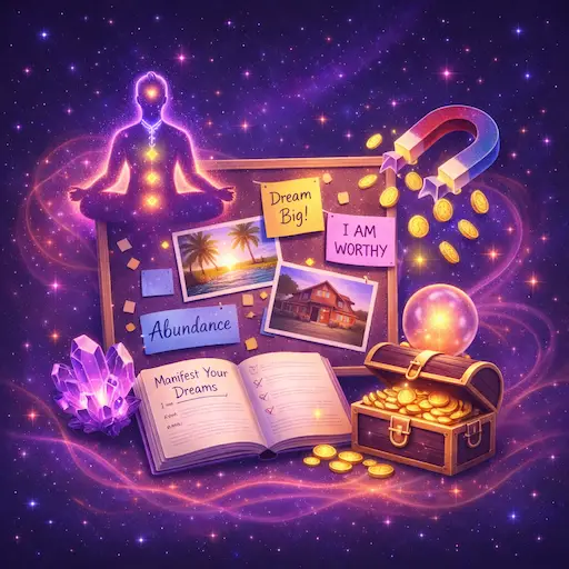 Manifestation & Mindset — affirmations, visualization, and personal growth
