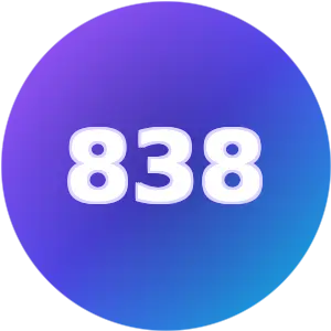 Angel number 838