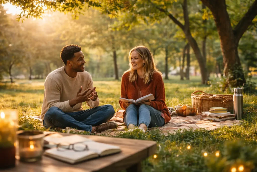 law-of-attraction-in-psychology-selective-attention A person noticing repeated patterns in everyday life, illustrating selective attention and salience in the law of attraction psychology lens.