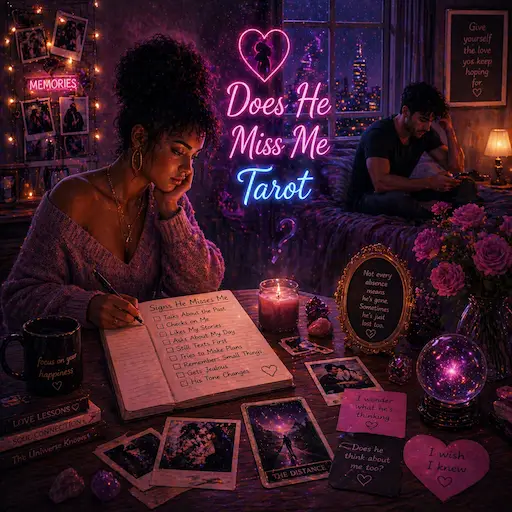 Does He Miss Me Tarot — reveal whether he still misses you