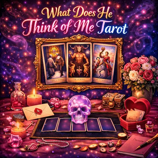What Does He Think of Me Tarot — discover his opinion and impressions