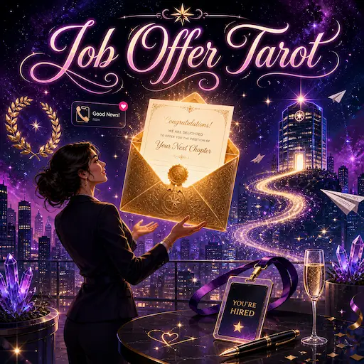 Job Offer Tarot — discover whether a job offer is coming your way