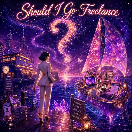 Should I Go Freelance Tarot — discover whether freelancing is the right path for you