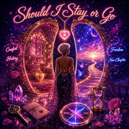 Should I Stay or Go Tarot — discover whether it is better to stay or move on