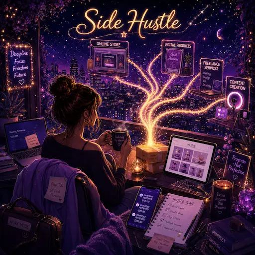 Side Hustle Tarot — discover whether a side hustle is the right path for you