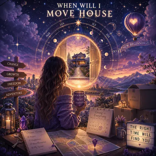 When Will I Move House Tarot — discover when you may move into a new home