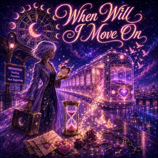 When Will I Move On Tarot — discover when you may finally move on and heal