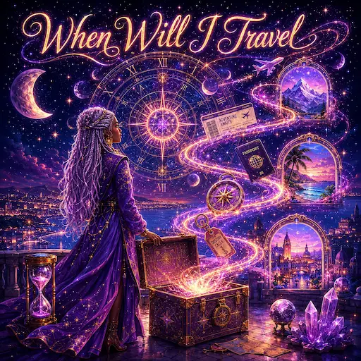 When Will I Travel Tarot — discover when travel may appear in your near future