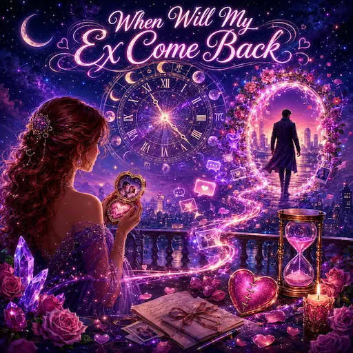 When Will My Ex Come Back Tarot — discover when your ex may return