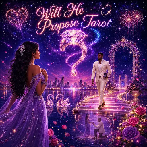 Will He Propose Tarot — discover whether he may be ready for commitment