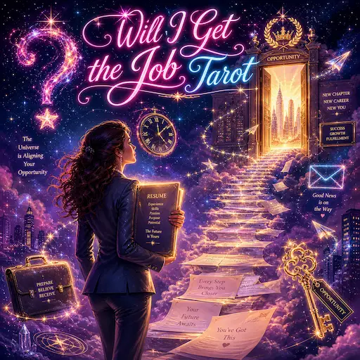 Will I Get the Job Tarot — discover your chances of getting the job