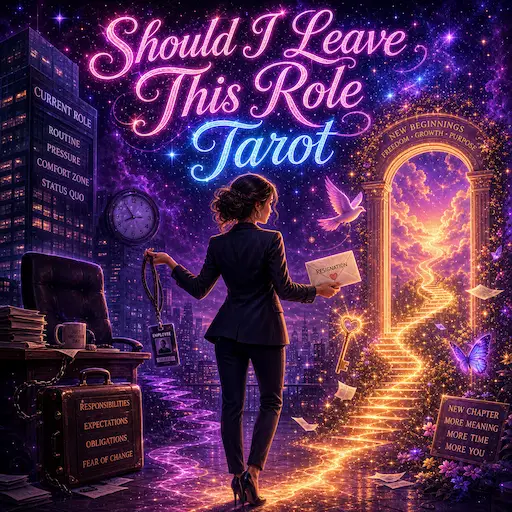 Should I Leave This Role Tarot — discover whether it is time to move on