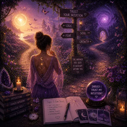 Should I Trust My Intuition Tarot — discover whether your intuition is guiding you in the right direction