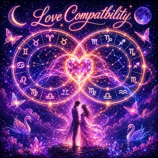 Zodiac Love Compatibility — romantic zodiac sign matches and relationship guidance