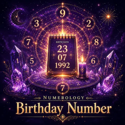Birthday Number meanings for birth dates from 1 to 31