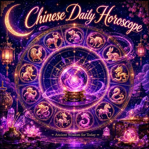 Chinese daily horoscopes for all twelve zodiac animal signs