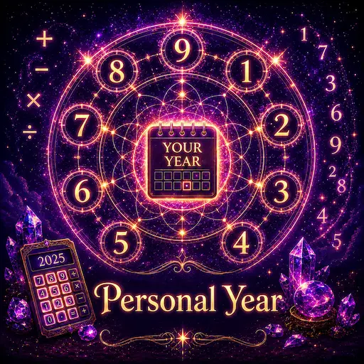 Personal Year Number calculator and meanings for numbers 1 to 9