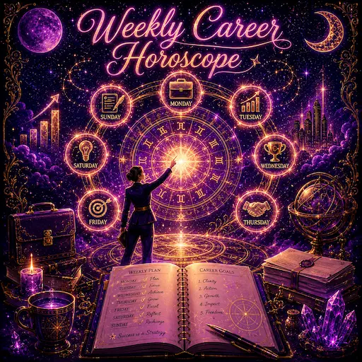 Weekly career horoscopes for work and professional growth