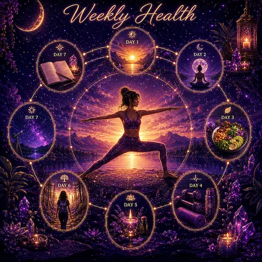 Weekly health horoscopes for energy and well-being
