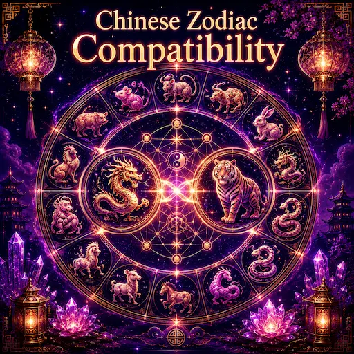 Chinese Zodiac Compatibility — relationship matches between the 12 Chinese zodiac animal signs